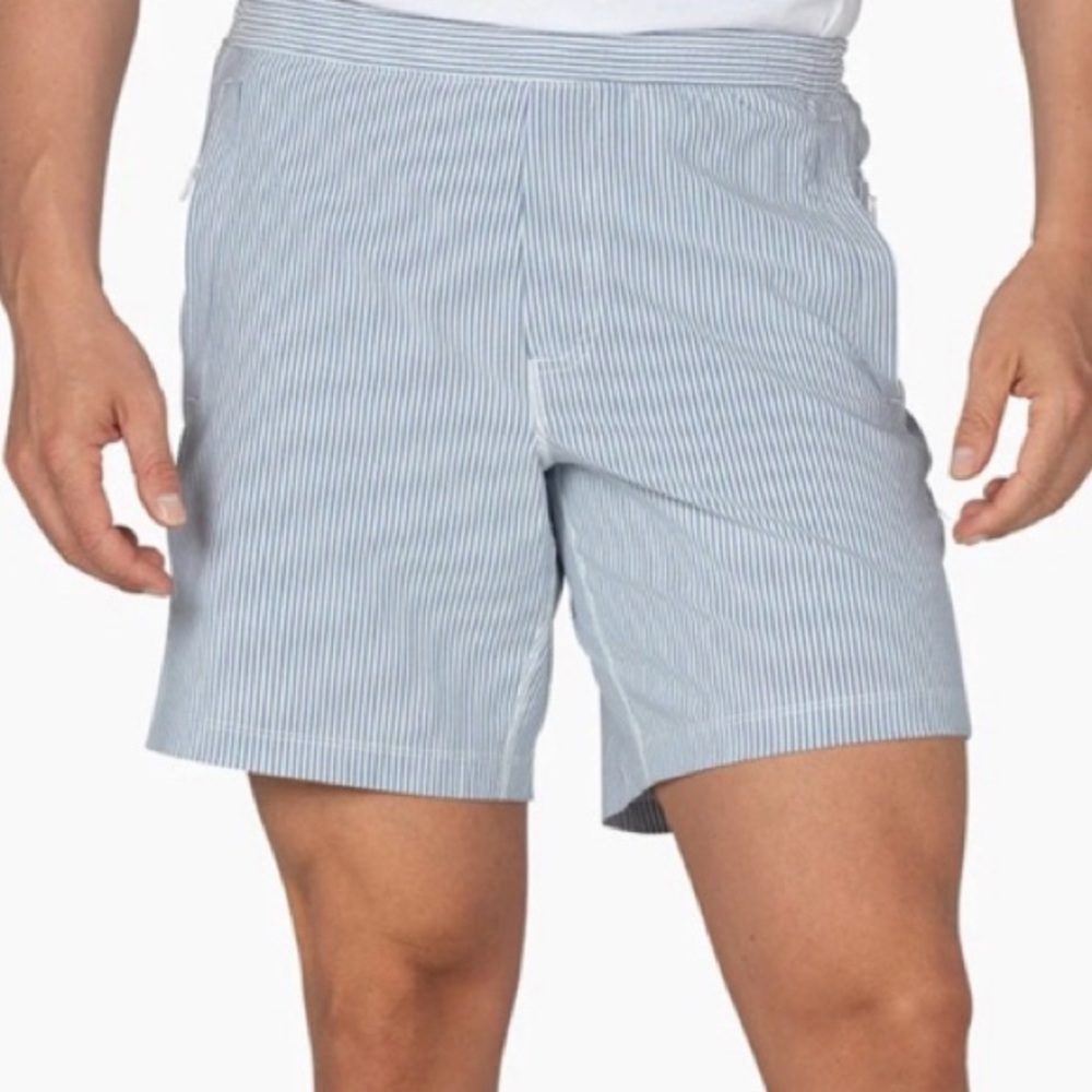 Birddogs shorts size small blue stripe